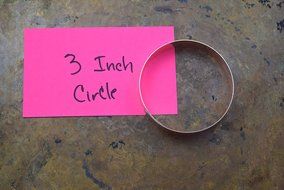 3 Piece Round Cookie Cutter Set 2 inches 3 inches and 4inches N3