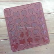 Mickey Mouse Hello Kity Flower Cookie Macaron Silicone Mat Bareware Baking Macaroon Pastry Candy Non-stick Liner...