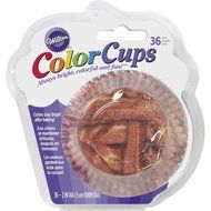 Wilton 415-2241 36 Count Bacon Baking Cups, Assorted