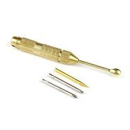 Brass Keychain 4 in 1 Mini Keychain Tool Vape &amp; Pax/Pipe Oven Cleaning &amp; Repairs N3