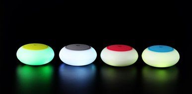 CREATESTAR Elliptical LED Portable Bluetooth 4.0 Speaker Support Micro SD Card with Lanyard for iPhone and Android... N2