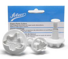 Ateco Set of 3 Sugar Paste Narrow Leaf Cutters N2