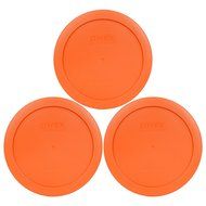 Pyrex 7201-PC Round 4 Cup Storage Lid for Glass Bowls (2, Navy Blue) N17