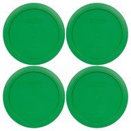 Pyrex 7201-PC Round 4 Cup Storage Lid for Glass Bowls (2, Navy Blue) N22