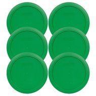 Pyrex 7201-PC Round 4 Cup Storage Lid for Glass Bowls (2, Navy Blue) N32