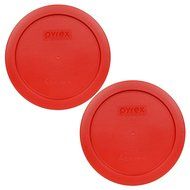 Pyrex 7201-PC Round 4 Cup Storage Lid for Glass Bowls (2, Navy Blue) N40
