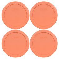 Pyrex 7201-PC Round 4 Cup Storage Lid for Glass Bowls (2, Navy Blue) N45