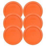 Pyrex 7201-PC Round 4 Cup Storage Lid for Glass Bowls (2, Navy Blue) N52