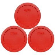 Pyrex 7201-PC Round 4 Cup Storage Lid for Glass Bowls (2, Navy Blue) N53