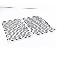 Baker&#039;s Secret 1061483 10-by-16-Inch Nonstick Cooling Rack, Set of 2