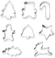 R &amp; M Christmas 8 Piece Cookie Cutter Set
