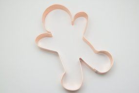 Simple Traditional Gingerbread Man Cookie Cutter N3