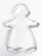 TwiceBooked Christmas Cookie Cutter Bundle - Set of 8 Gingerbread Boy, Girl, Bell, Santa, Star, Snowman, Tree,... N4