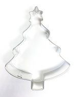 TwiceBooked Christmas Cookie Cutter Bundle - Set of 8 Gingerbread Boy, Girl, Bell, Santa, Star, Snowman, Tree,... N8