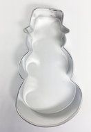 TwiceBooked Christmas Cookie Cutter Bundle - Set of 8 Gingerbread Boy, Girl, Bell, Santa, Star, Snowman, Tree,... N9