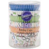 Wilton 415-2869 150 Count Bow Ties and Basics Baking Cups Value Pack, Assorted