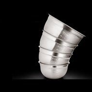 PER-IHOME Prefessional Stainless Steel Mixing Bowls With Measuring line Great For Your Modern Kitchen(Large) N9