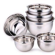 PER-IHOME Prefessional Stainless Steel Mixing Bowls With Measuring line Great For Your Modern Kitchen(Large) N14