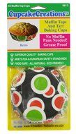 Cupcake Creations Retro Muffin Top &amp; Tart Cups, 30-Count