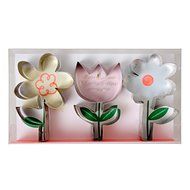 Meri Meri Flower Cookie Cutters - Set of 3