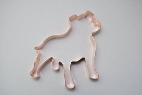 Standing Staffordshire Terrier / Pit Bull Cookie Cutter N4