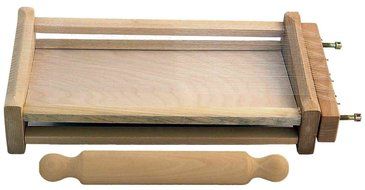 Eppicotispai &quot;Chitarra&quot; Pasta Cutter with 32cm/12.5-Inch Rolling Pin