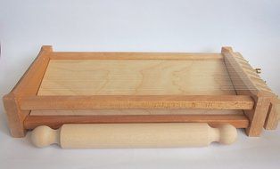 Eppicotispai &quot;Chitarra&quot; Pasta Cutter with 32cm/12.5-Inch Rolling Pin N4