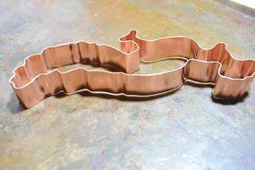 Fancy Peacock Bird Cookie Cutter N3