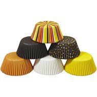 Wilton 415-3211 150 Count Candy Corn Baking Cup Tube, Assorted N3