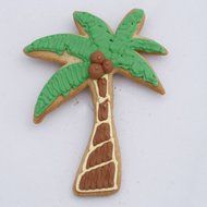 Beach Themed Cookie Cutter Set - 3 Piece - Flip Flop, Sunglasses, and Palm Tree &ndash; Ann Clark &ndash; US Tin Plated Steel N2