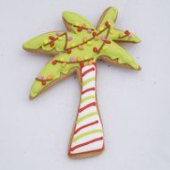 Beach Themed Cookie Cutter Set - 3 Piece - Flip Flop, Sunglasses, and Palm Tree &ndash; Ann Clark &ndash; US Tin Plated Steel N4