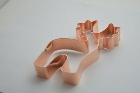Simple Standing Reindeer Cookie Cutter N2