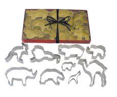 R &amp; M Zoo Animals 9 Piece Cookie Cutter Set