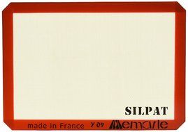 Silpat Premium Non-Stick Silicone Baking Mat, Half Sheet Size, 11-5/8" x 16-1/2"