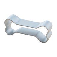 SODIAL(R) 2x Dog Bone Silver Stainless Steel Baking Cookie Cutter Biscuit Cake Making Party Favor