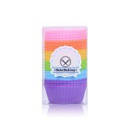 BakeBaking Mini Muffin Pan - Reusable Silicone Cupcake Molds 2in 24 Pack - Small Baking Cups Truffle Cake Pan... N6