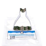 Princess Wedding Dress Cookie Cutter - Stainless Steel