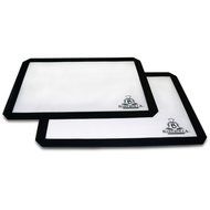 Bakerolla Premium Silicone Baking Mat for Cookies and Pastry - Heat Resistant and Non-stick - 11.5 by 16.5 Inches...