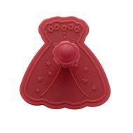 Cake Boss Decorating Tools 4-Piece Princess Fondant Press Set, Red N2