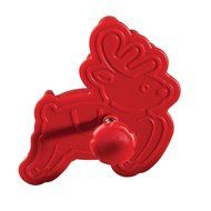 Cake Boss Decorating Tools 4-Piece Princess Fondant Press Set, Red N10