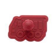 Cake Boss Decorating Tools 4-Piece Princess Fondant Press Set, Red N17