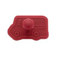 Cake Boss Decorating Tools 4-Piece Princess Fondant Press Set, Red N18