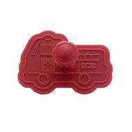 Cake Boss Decorating Tools 4-Piece Princess Fondant Press Set, Red N19