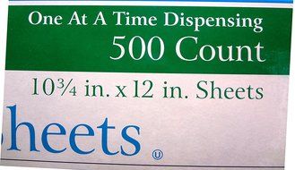 Berkley &amp; Jensen 500 CT Aluminum Foil Sheets N2