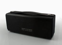 Mocole X05 Wireless Bluetooth 1800mAh Li-Ion Rechargeable Speaker with Built-in Speakerphone (Black - Aluminum... N3