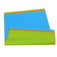 Kingmil silicone mat 100% FOOD GRADE SILICON，Children Placemats,blue,green,orange (Orange) N3