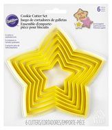 Wilton Set of 6 Nesting Star Cutters