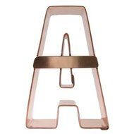 CopperGifts: Letter A cookie cutter
