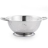 McSunley 719 Medium Brushed Stainless Steel Prep N Cook Euro Style Mixing Bowl, 5 quart, Metallic N3