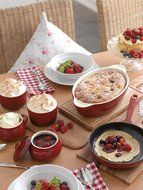 Denby Oven to Table Medium Oblong Casserole, Red N3